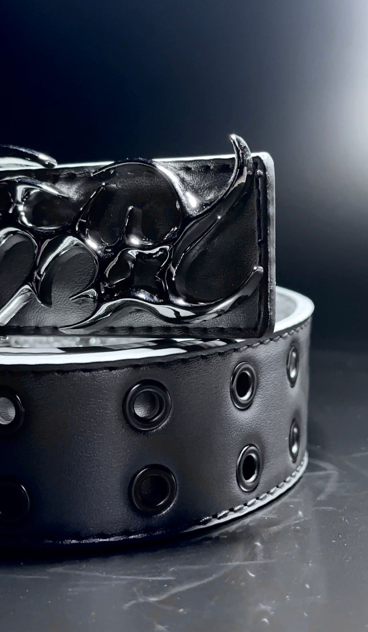 Cyber Chrome Belt V2