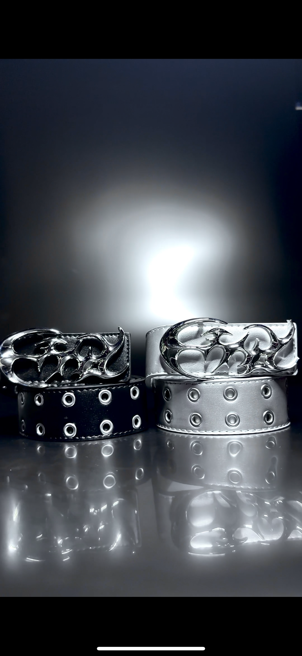 Cyber Chrome Belt V2