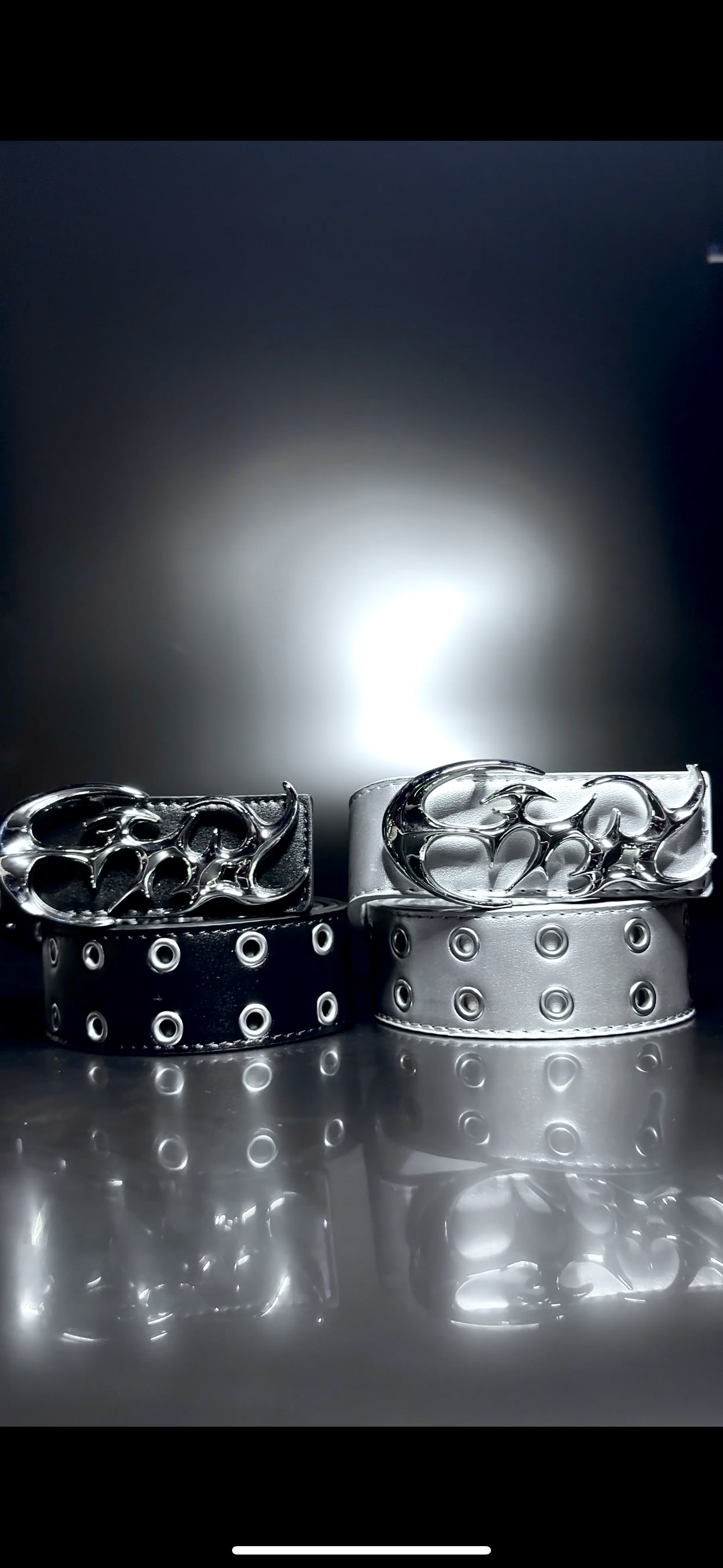 Cyber Chrome Belt V2