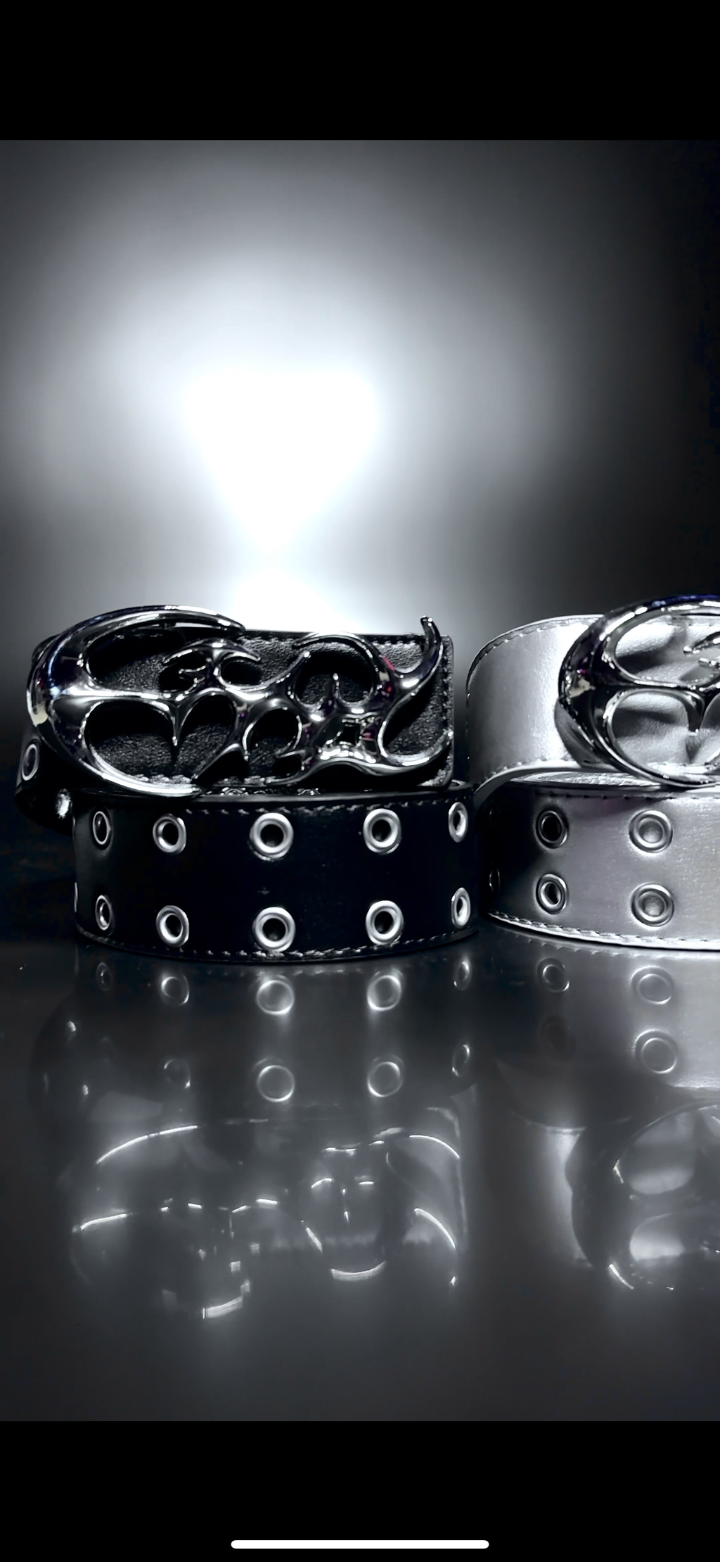 Cyber Chrome Belt V2