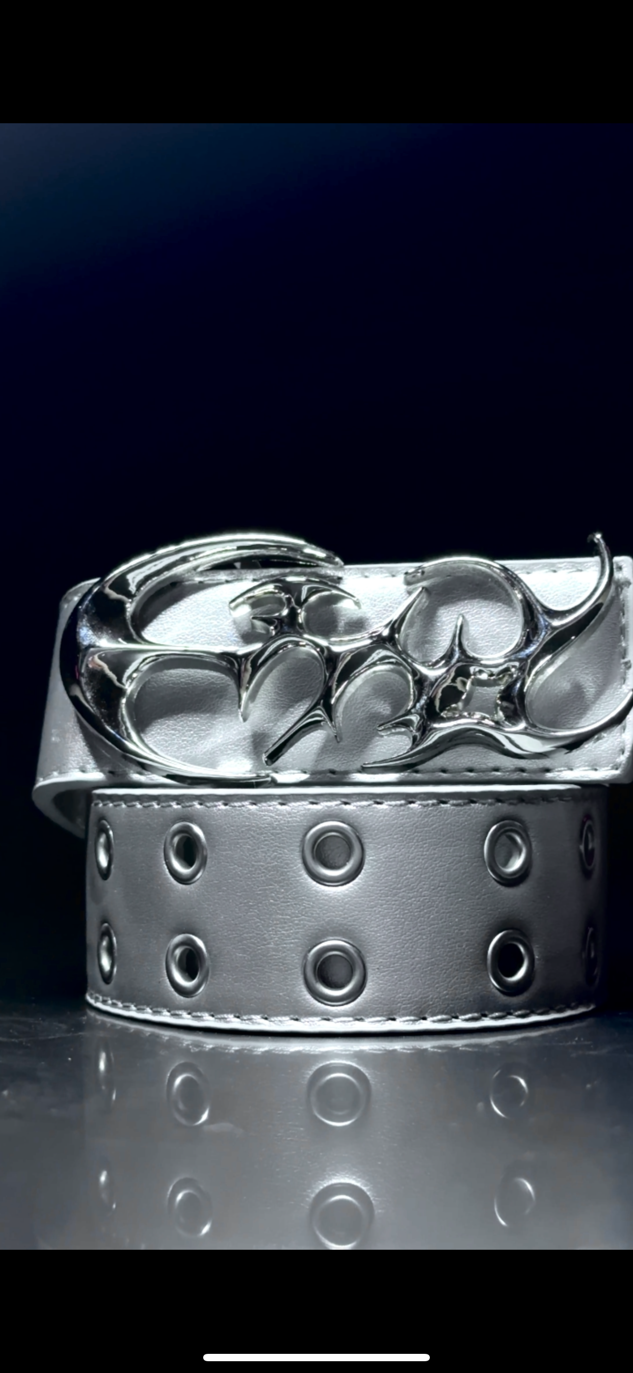 Cyber Chrome Belt V2
