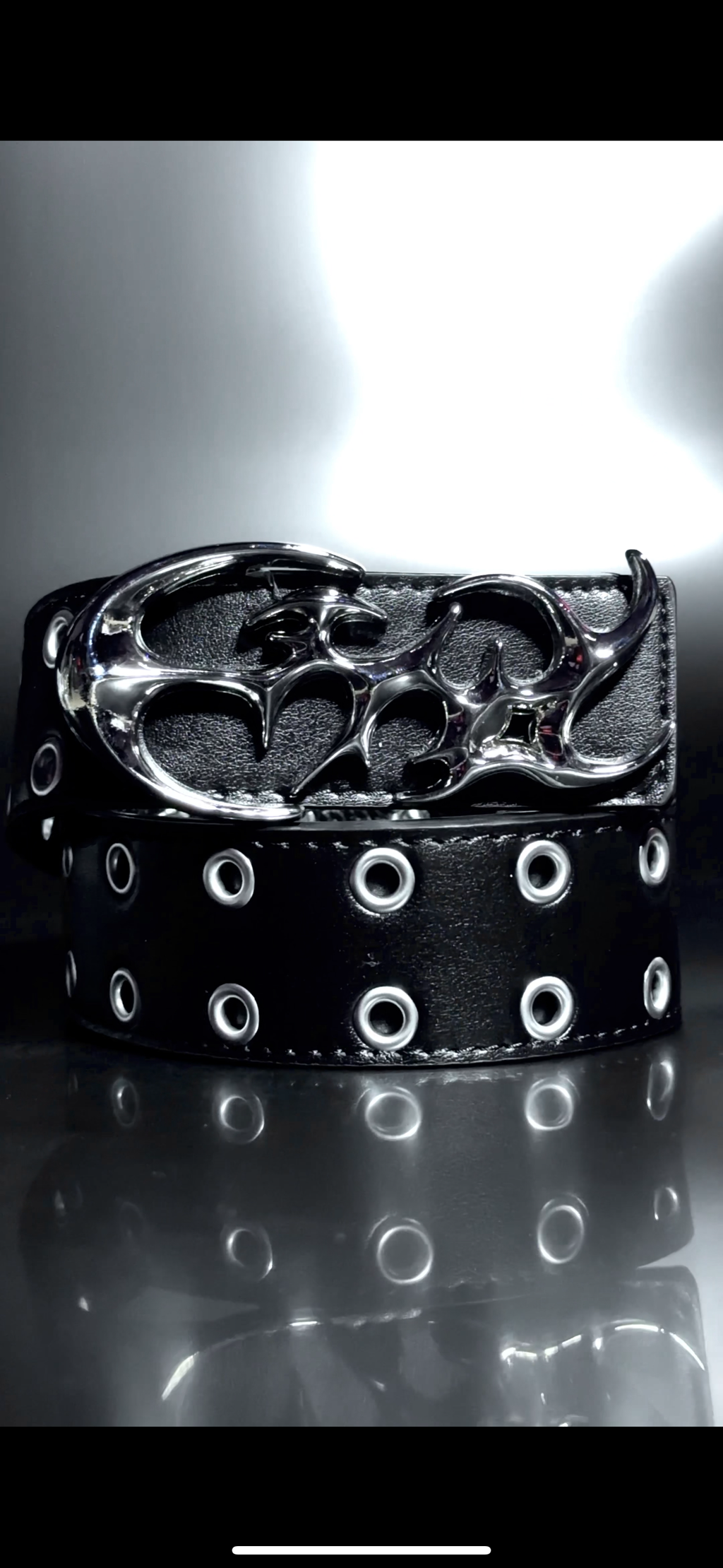 Cyber Chrome Belt V2