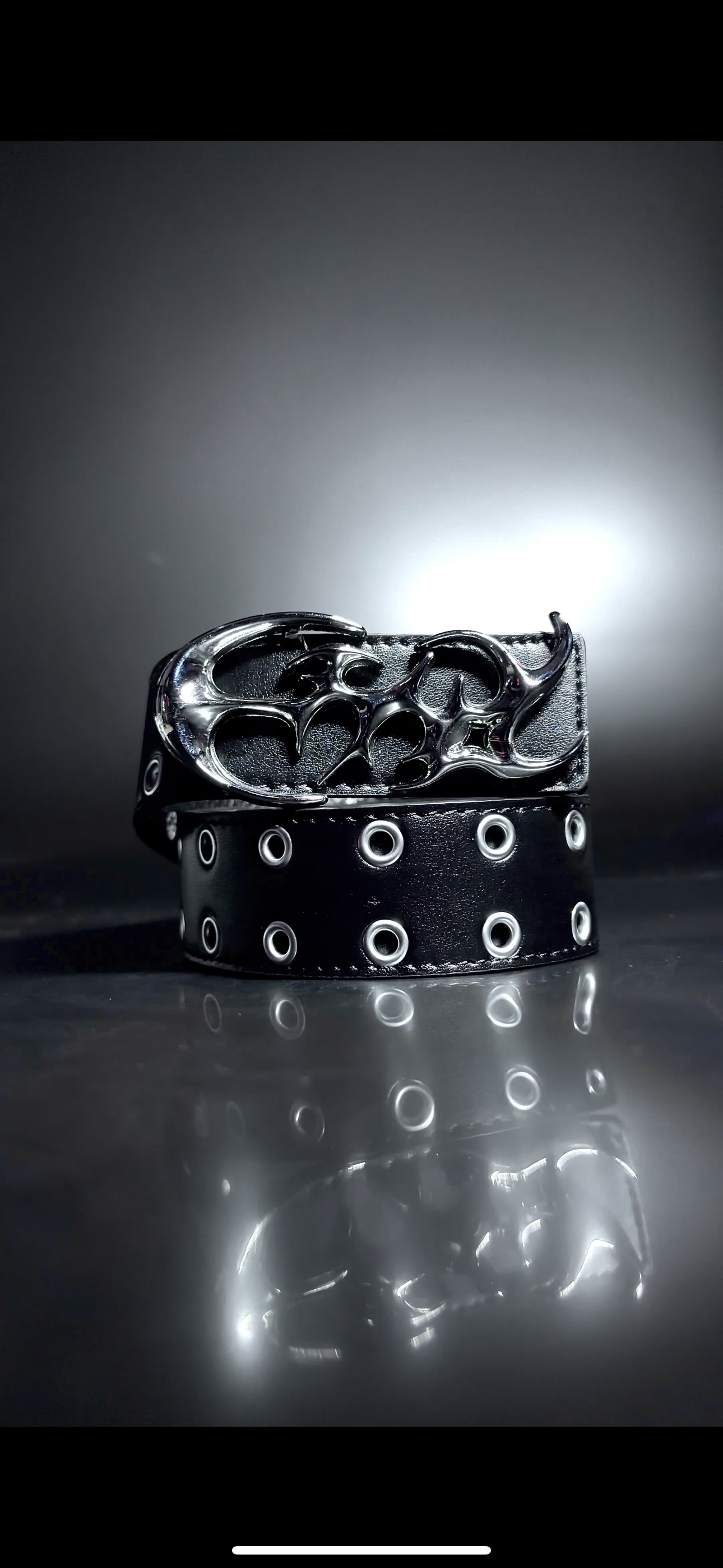 Cyber Chrome Belt V2