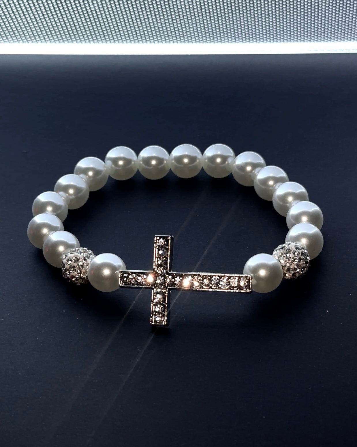 BUY 1 GET 1 FREE Pearl Cross Bracelet