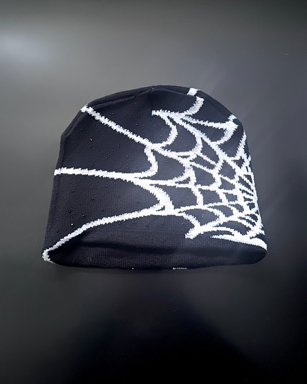 Rhinestone Web Beanie