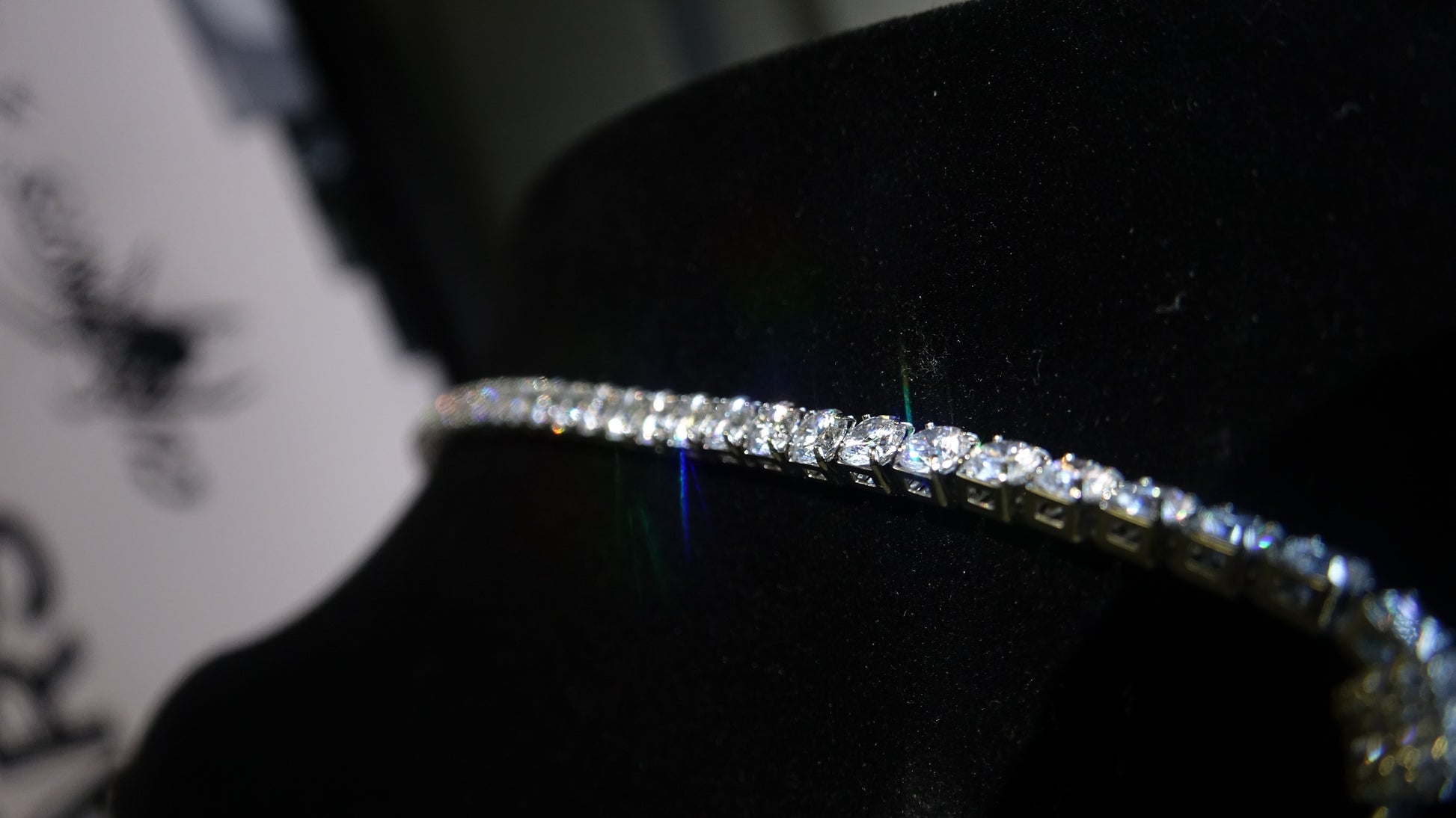 Moissanite Tennis Chain Necklace ONLY