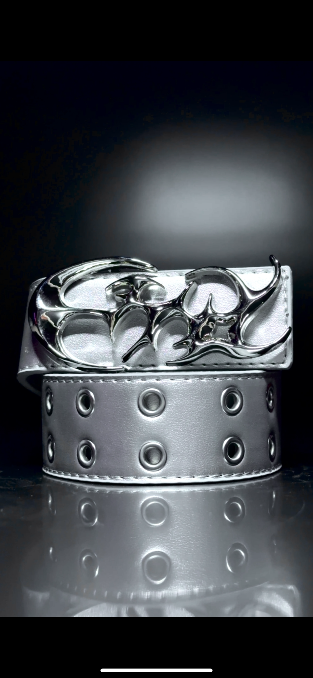 Cyber Chrome Belt V2