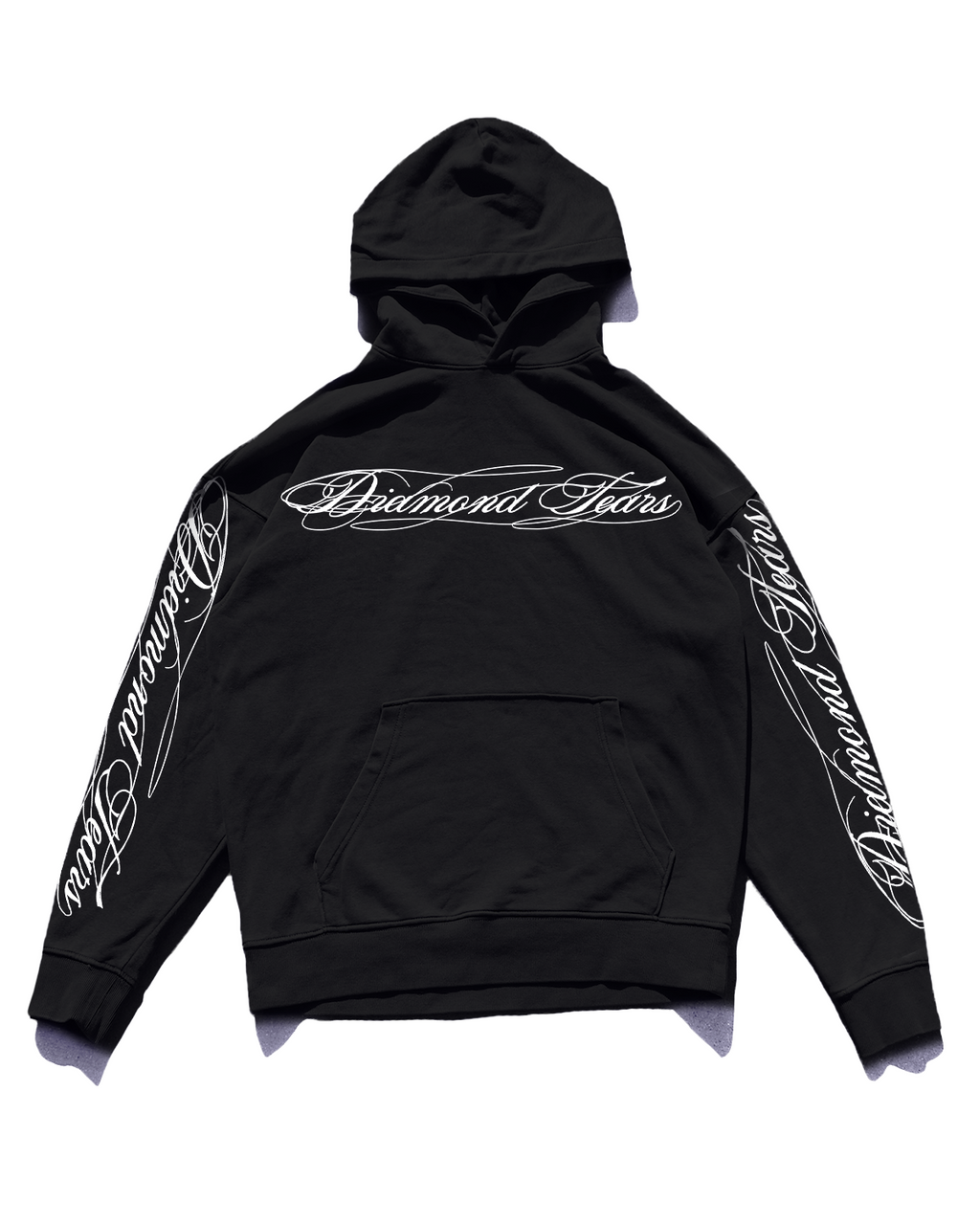 (NEW) Diamond Tears Cross Hoodie