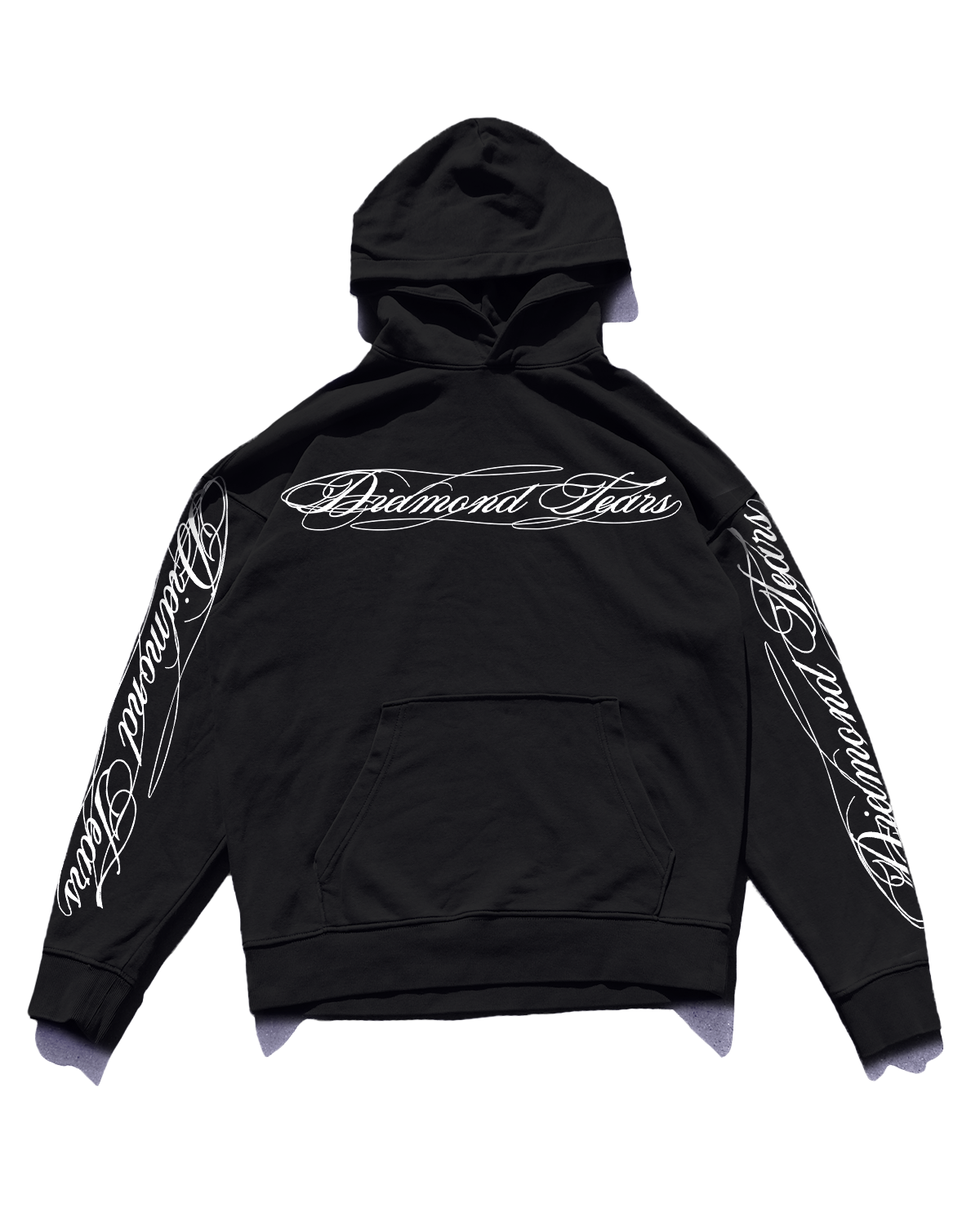 (NEW) Diamond Tears Cross Hoodie